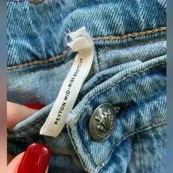 Rag & Bone The Peyton Mid- Rise Ankle Bootcut woman’s jeans size 28 - Picture 8 of 15